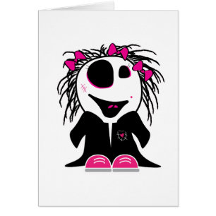 petite fille zombie mignonne