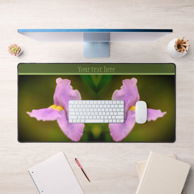 Petite fleur d'orchidée violette personnalisée (Bureau 1)