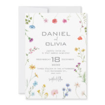 Petite Floral Gemustert Wedding