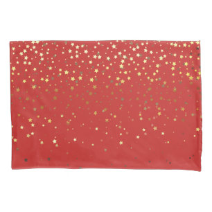Petite Golden Stars Pillowcase Kissenbezug
