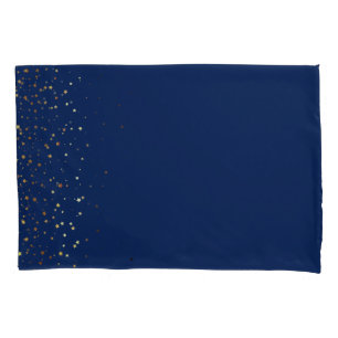 Petite Golden Stars Pillowcase Kissenbezug