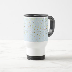 Petite Golden Stars Reisecoffee Mug-LGHT Blue Reisebecher