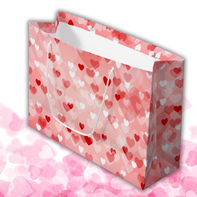Petite Hearts Valentine Große Geschenktüte (Von Creator hochgeladen)