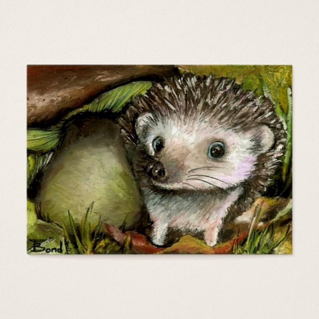 Petite hérisson ACEO imprime (Devant)