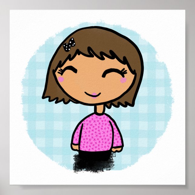 Petite impression fille (Devant)