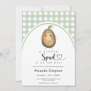 Petite Invitation Baby shower Spud