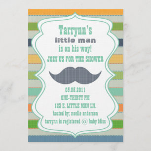PETITE invitation de baby shower et d'anniversaire