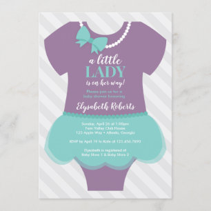 Petite invitation de Madame baby shower