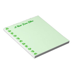 Petite Kleeblätter Notizblock