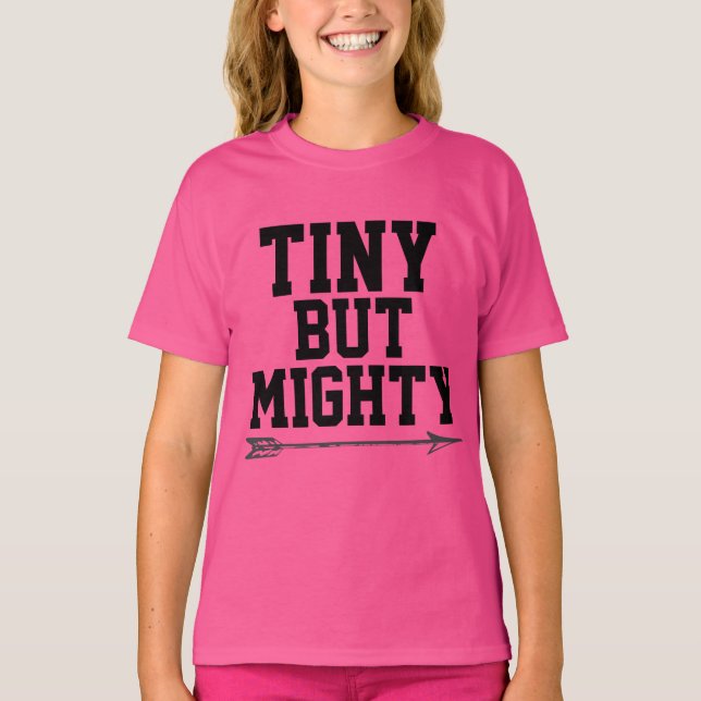 PETITE MAIS PUISSANTE, COURTE T-shirt FILLE (Devant)