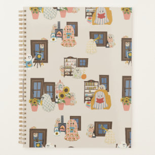 Petite Maison Hantée Planificateur Automnal Cosy