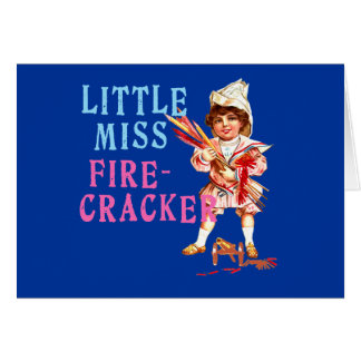 Petite Mlle Firecracker Vintage Americana