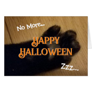 Petite Ours Bonne Halloween Salutations