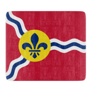 Petite planche à découper en verre, drapeau de Sai