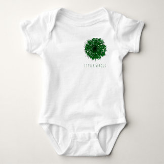 "Petite Pousse" - Body Bébé Nature Minimaliste Ver