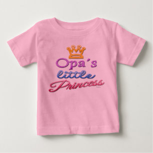 Petite princesse Baby Toddler T-Shirt d'Opa