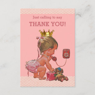 Petite princesse sur des chevrons de Merci de