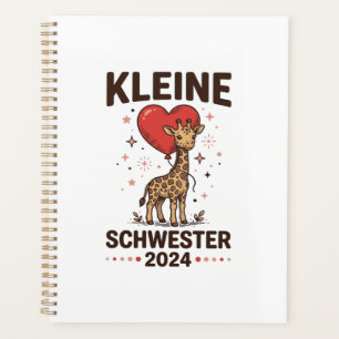 Petite sœur 2024 Conception de sœur girafe mignonn