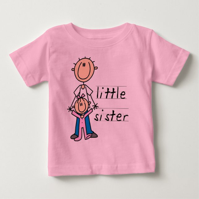 Petite Soeur avec T-shirts et cadeaux Big Brother (Devant)