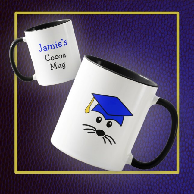 Petite souris personnalisable Mug Graduate (Créateur téléchargé)