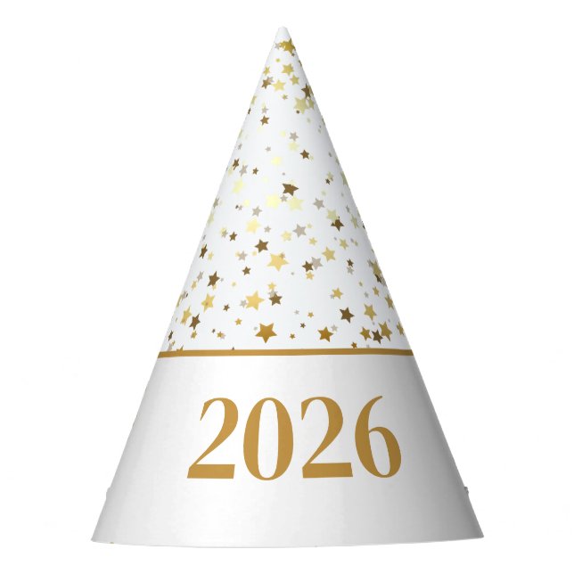 Petite Stars New Years Hat Partyhütchen (Vorderseite)