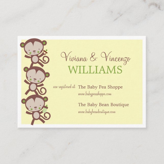 PETITE SURPRISE | CARTES DE BABY SHOWER (Devant)