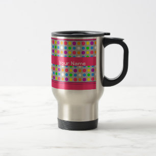 Petite tasse lumineuse de points