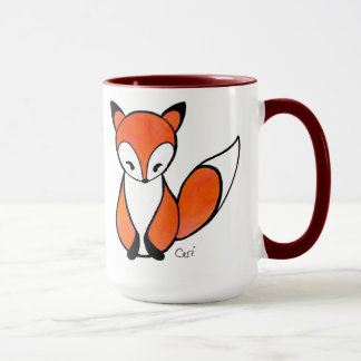 Petite tasse rusée mignonne