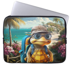 Petite Tortue Aventurée avec sac à dos,