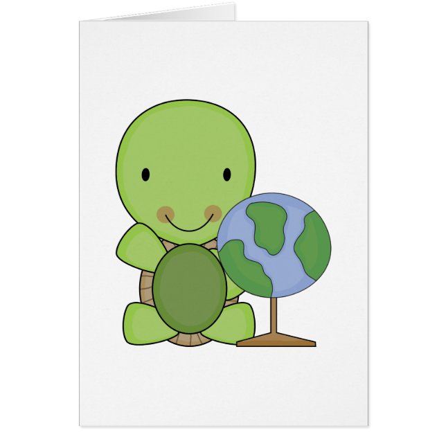 petite tortue géographique mignonne (Devant)