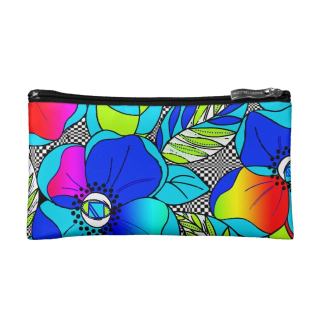 Petite Trousse De Maquillage Pavots sauvages (Devant)