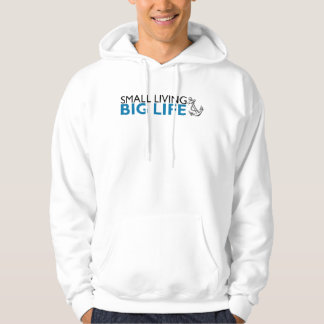 Petite vie, le sweat - shirt à capuche des hommes