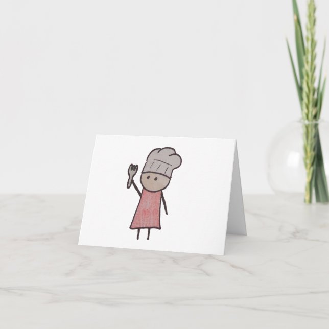 Petites cartes d'une note de chef (Devant)