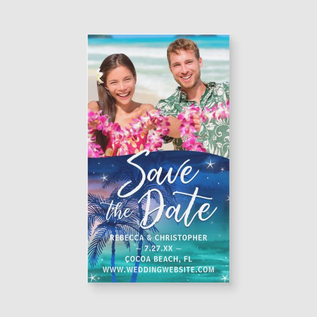 Petites économies le mariage de plage du magnet (Devant)