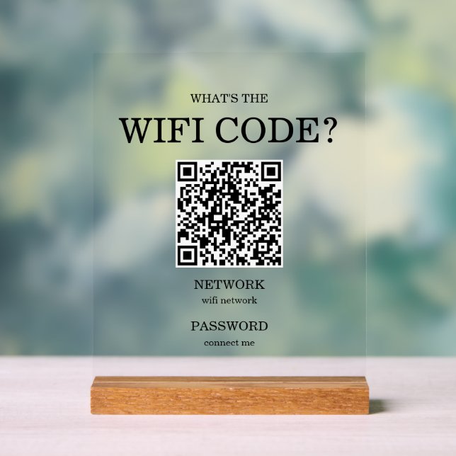 Petites entreprises Qu'est-ce que le code QR Wifi (Neutre)