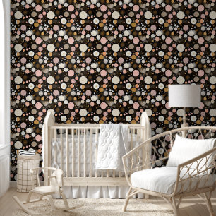 Petites filles stars motifs pépinière Papier peint