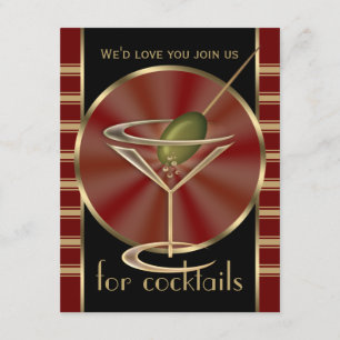 Petites invitations de cocktail