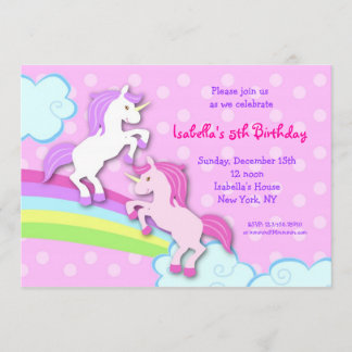 Petites invitations de fête d'anniversaire de