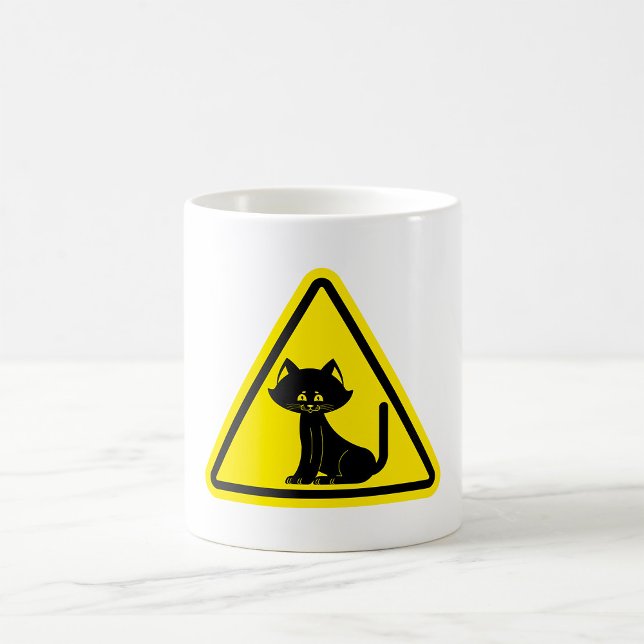Pétition Pet Sign Black Cat Coffee Mug (Créateur téléchargé)