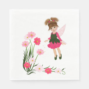 PetitRose "wenig Blumen-Fee", Papierservietten