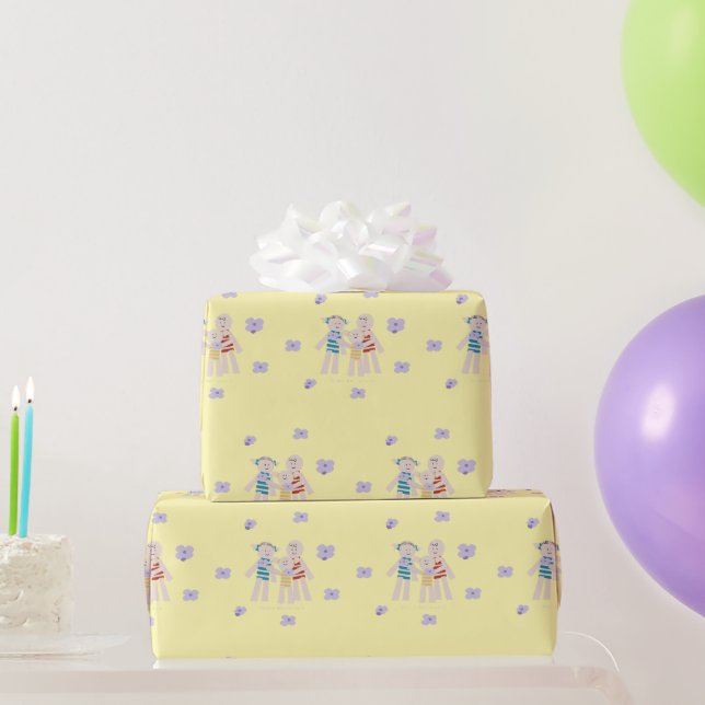 Petits Habitants - Canciones para Soñar Geschenkpapier (Partygeschenke)