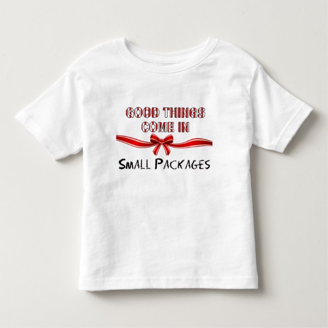 Petits paquets T-shirt fille de Noël (Devant)