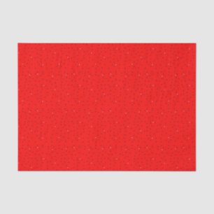 Petits points sur le papier de soie de soie rouge