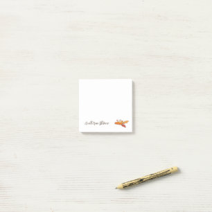 Petits post-it personnalisés en forme de tarte à l