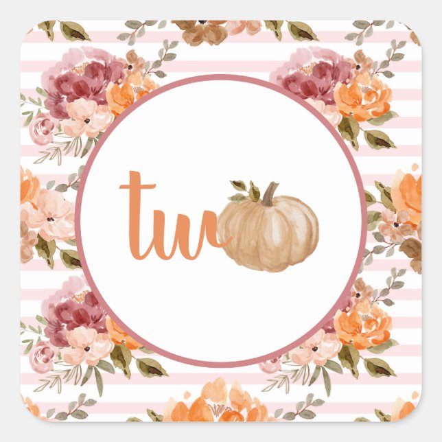 Petits Stickers Citrouilles Notre Petit Citrouille (Devant)