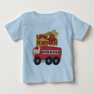 Petits T-shirts et cadeaux de pompier de moteur