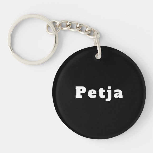 Petja Schlüsselanhänger (Vorderseite)