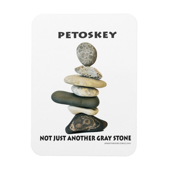 Petoskey - nicht nur ein weiteres Magnet aus graue (Vertikal)