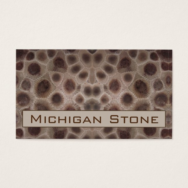 Petoskey Stone (Vorderseite)