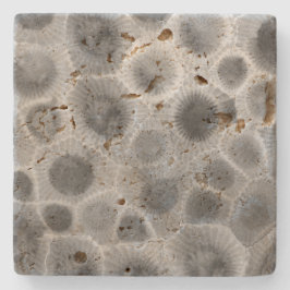 Petoskey Stone Pattern Steinuntersetzer